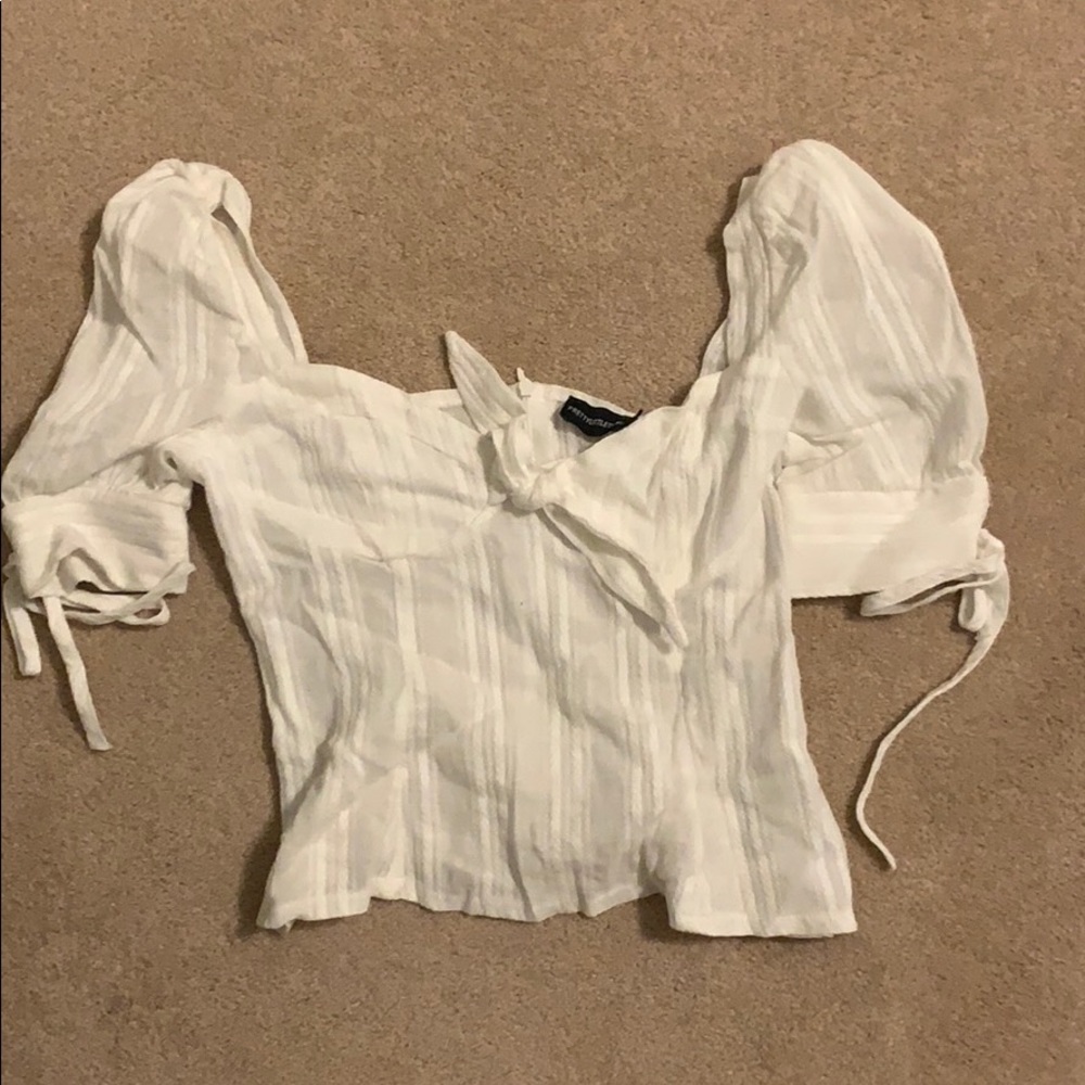 Pretty little thing white top